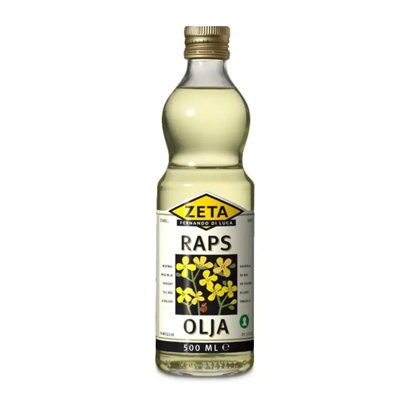 Rapsolja 12 x 500 ml från Zeta | #1203 | Olja