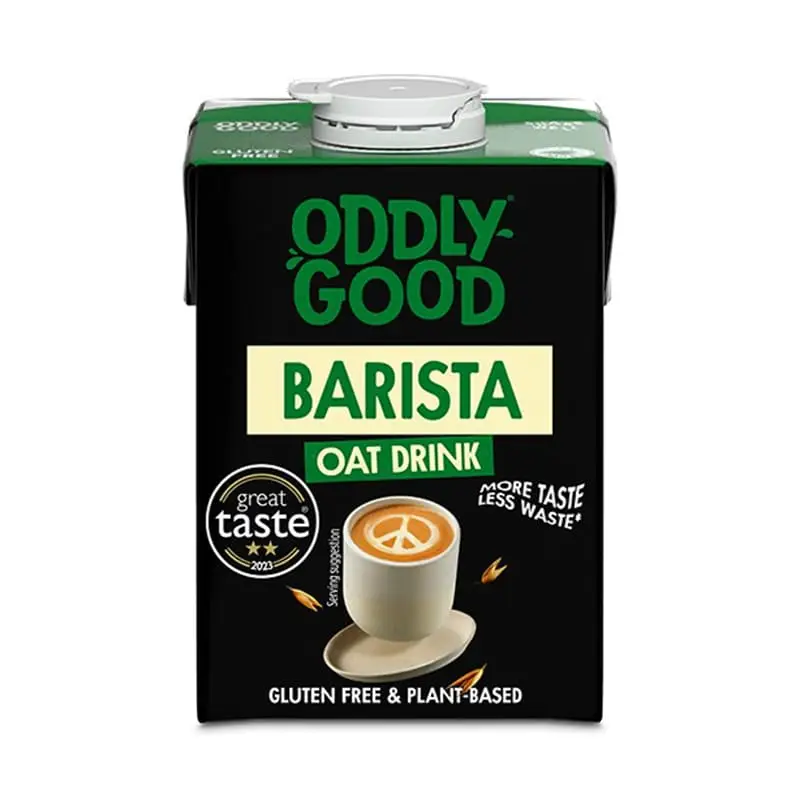 Havredryck Barista 10 x 50 cl från Oddlygood | #10258 | Växtbaserad mjölkdryck