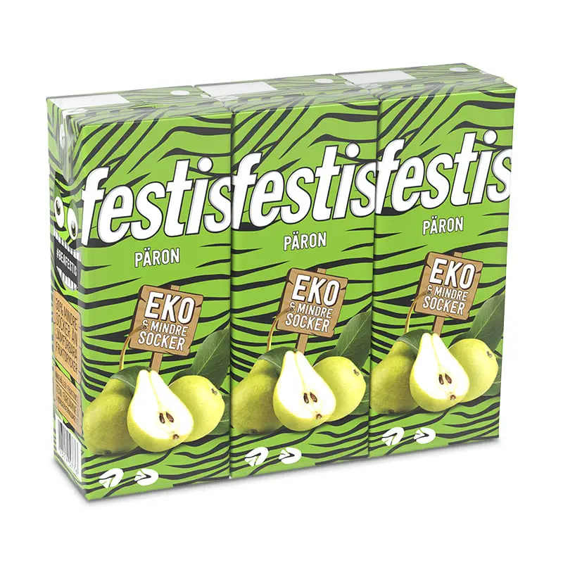 Festis Päron 3-pack 10 x 3 st från Festis | #25803 | Fruktdryck