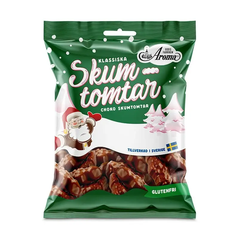 Skumtomtar Choko 24 x 80 g från Aroma Konfektyr | #7925 | Godis