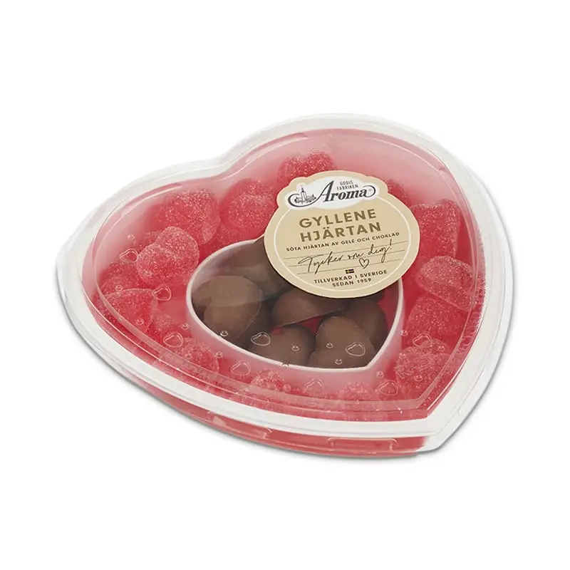 Gyllene Hjärtan 10 x 300 g från Aroma Konfektyr | #36 | Godis