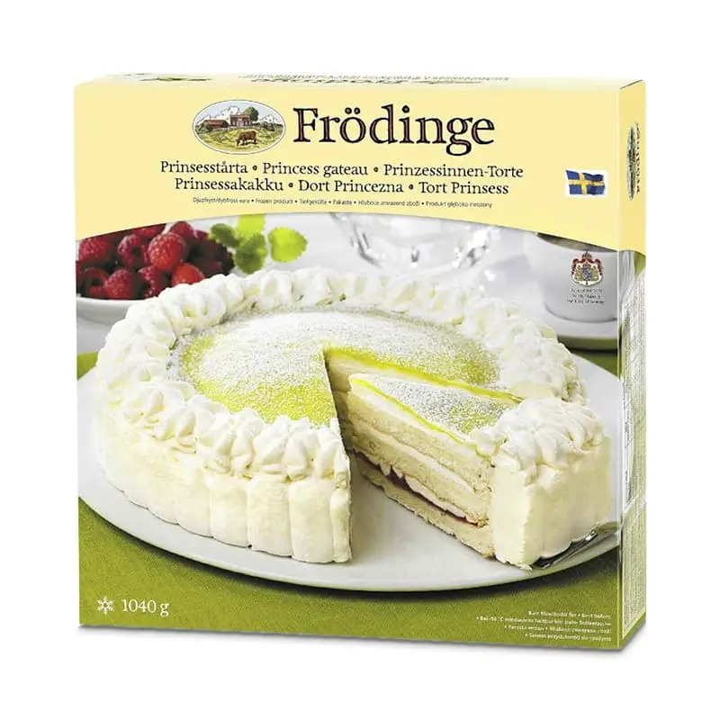 Prinsesstårta 1040 g från Frödinge | #61183 | Tårtor & Dessertpaj