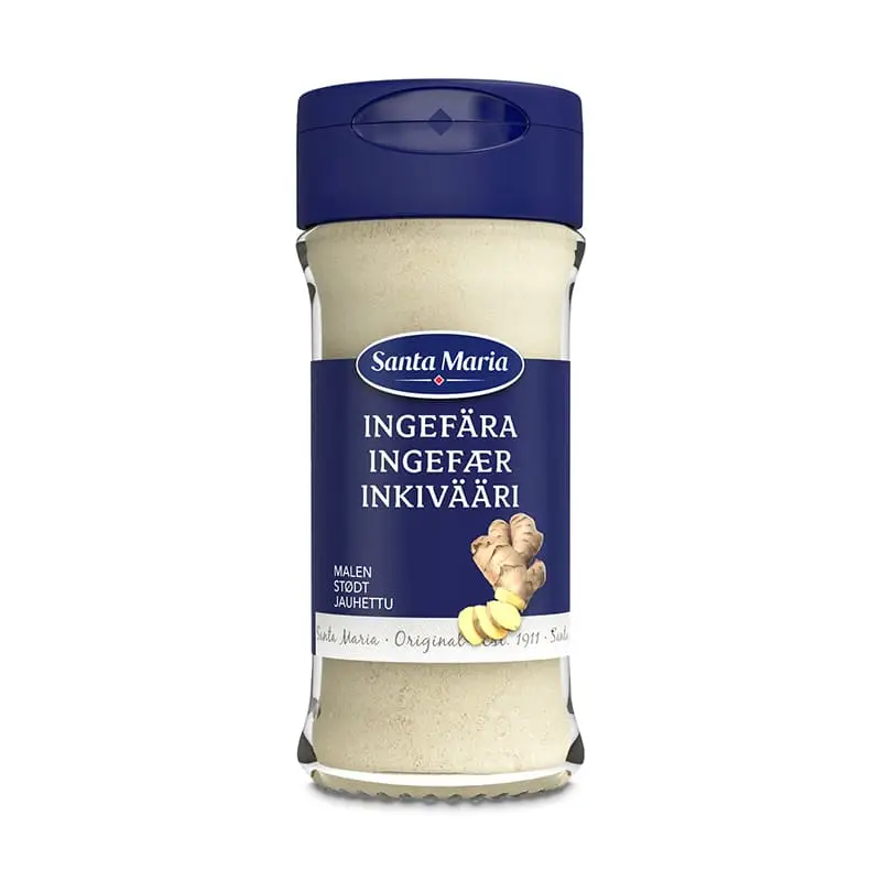 Ingefära Malen 6 x 31 g från Santa Maria | #101529 | Kryddor