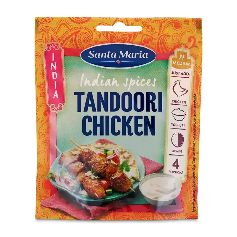 Tandoori Spice Mix 12 x 35 g från Santa Maria | #100348 | Kryddor