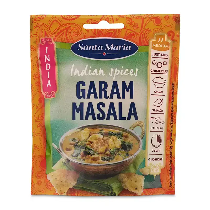 Garam Masala Spice Mix 12 x 33 g från Santa Maria | #100349 | Kryddor