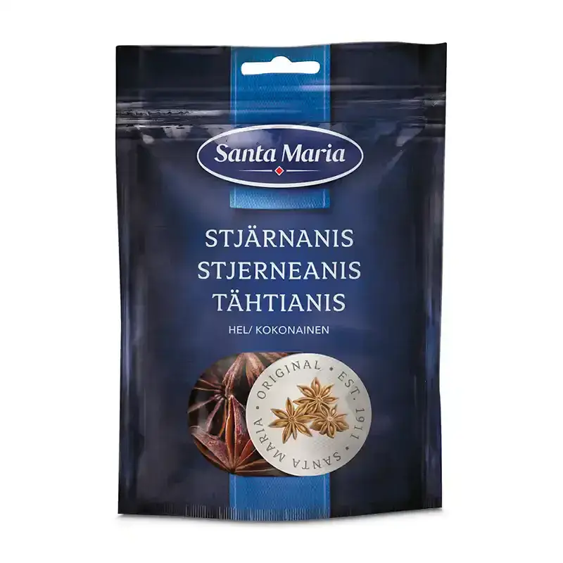 Stjärnanis Hel 8 x 15 g från Santa Maria | #100492 | Kryddor