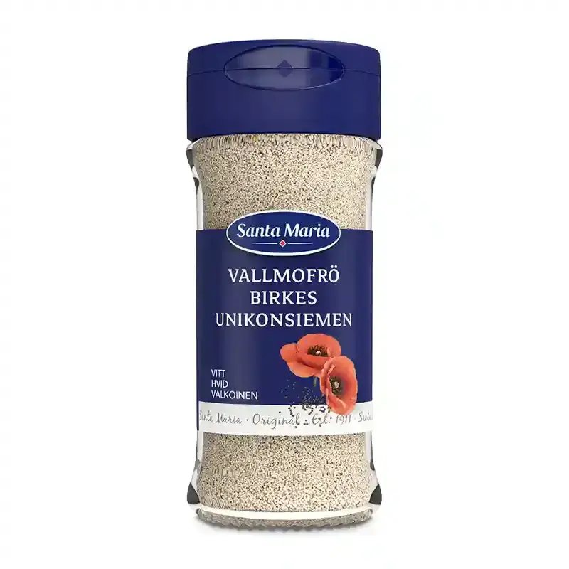 Vallmofrö Vitt 6 x 43 g från Santa Maria | #101523 | Frön & Kärnor