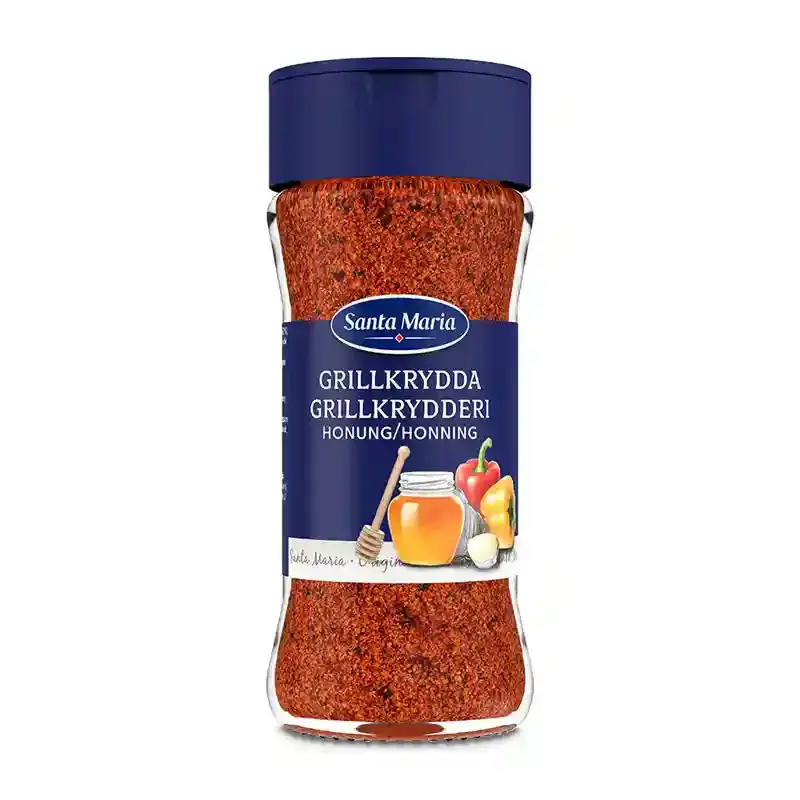Grillkrydda med Honungsmak 6 x 98 g från Santa Maria | #101619 | Kryddor