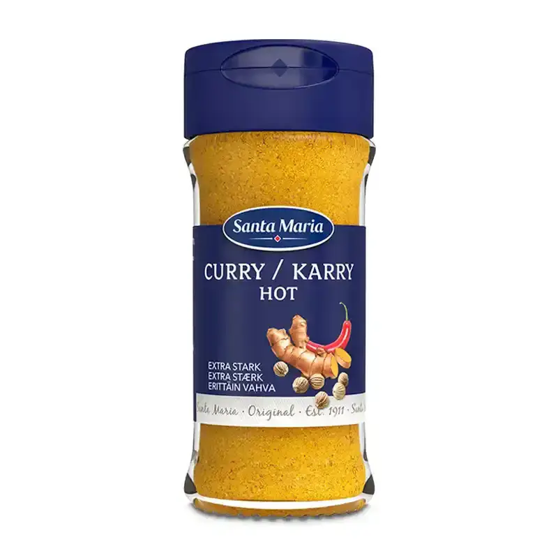 Curry Extra Stark 6 x 34 g från Santa Maria | #102738 | Kryddor