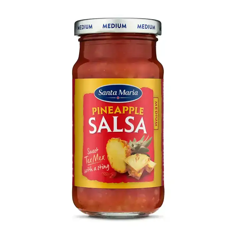 Pineapple Salsa 12 x 230 g från Santa Maria | #200221 | Sås