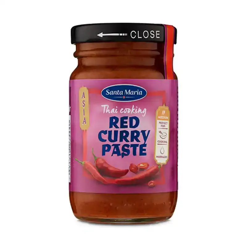 Röd Currypasta 10 x 110 g från Santa Maria | #200527 | Paste