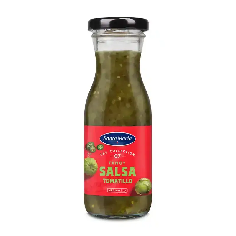 Tomatillo Salsa 8 x 155 g från Santa Maria | #200622 | Sås