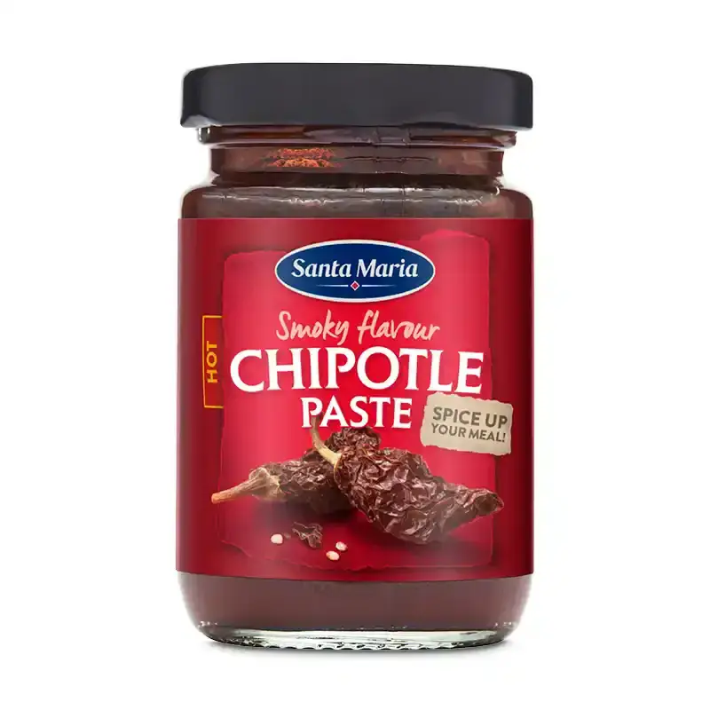 Chipotle Paste Smoky Flavour Hot 6 x 100 g från Santa Maria | #200738 | Paste