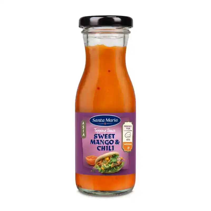 Sweet Mango & Chili Topping Sauce 8 x 155 ml från Santa Maria | #200753 | Sås