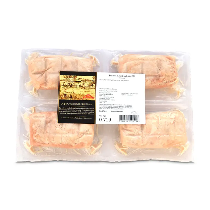 Svensk Kycklingbröstfilé Sousvide 6 x 700 g från Jojjen | #7318 | Kyckling