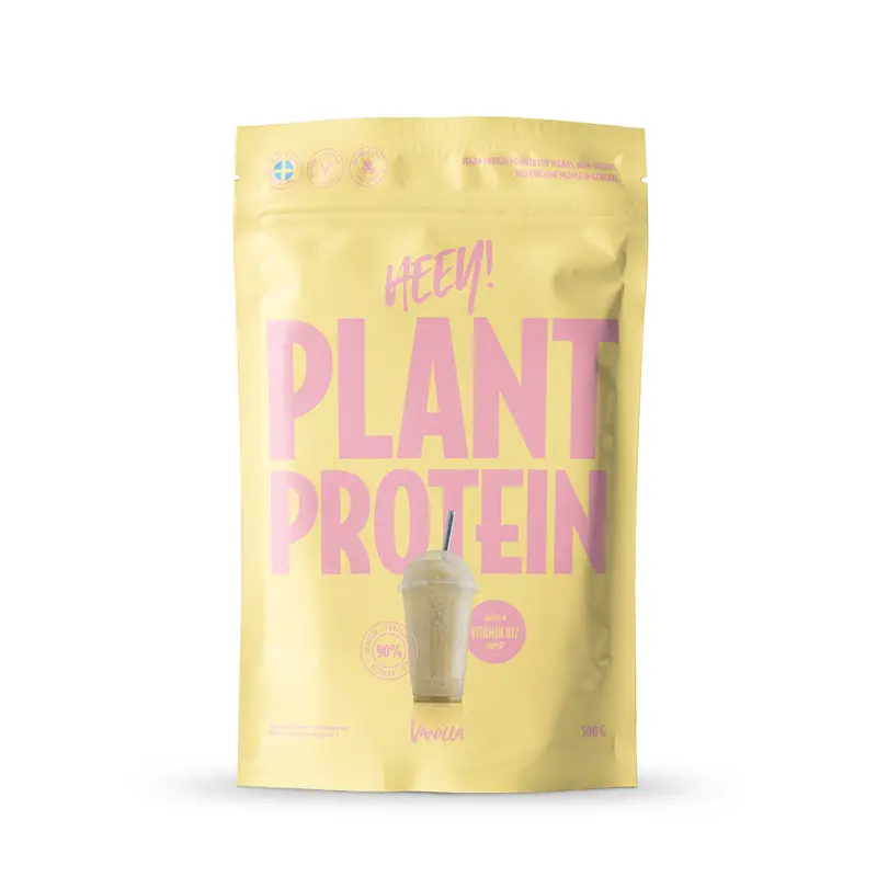 Veganskt Protein Vanilj 500 g från Heey! | #0024 | Proteinpulver & Tillskott