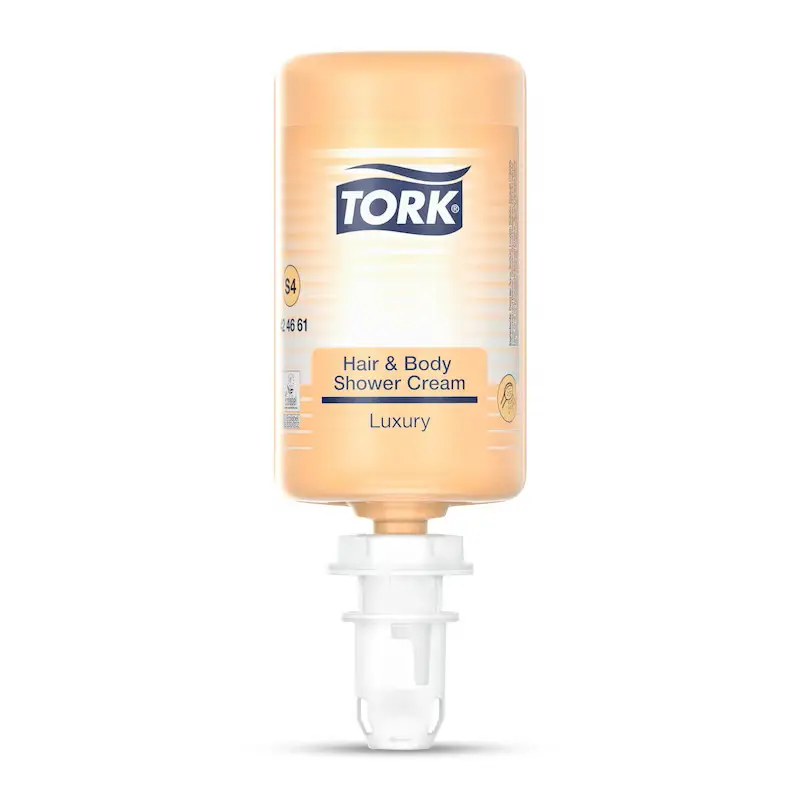 Luxury Hair & Body Duschcream (S4) 6 x 1000 ml från Tork | #424661 | Bad- & Duschprodukter