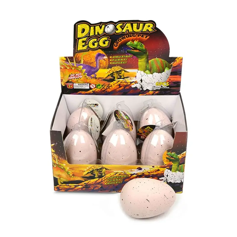 Dinosaurieägg 12cm 1 x 6 st från Robetoy | #49103 | Leksaker