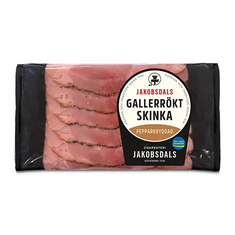 Pepparkubb Skinka 12 x 100 g från Jakobsdals | #7560 | Skinka