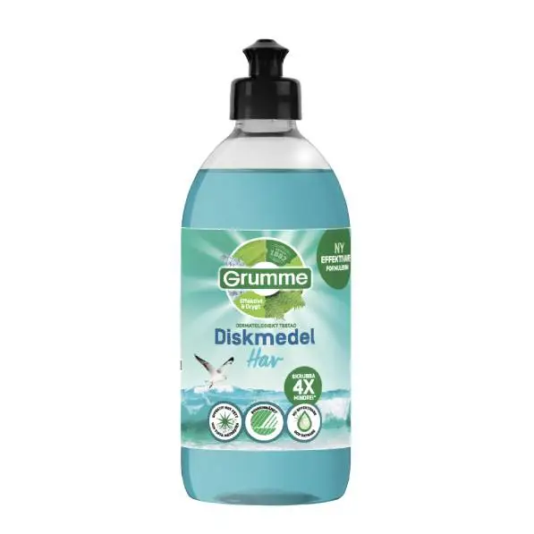 Diskmedel Hav 8 x 500 ml från Grumme | #510002922 | Handdiskmedel