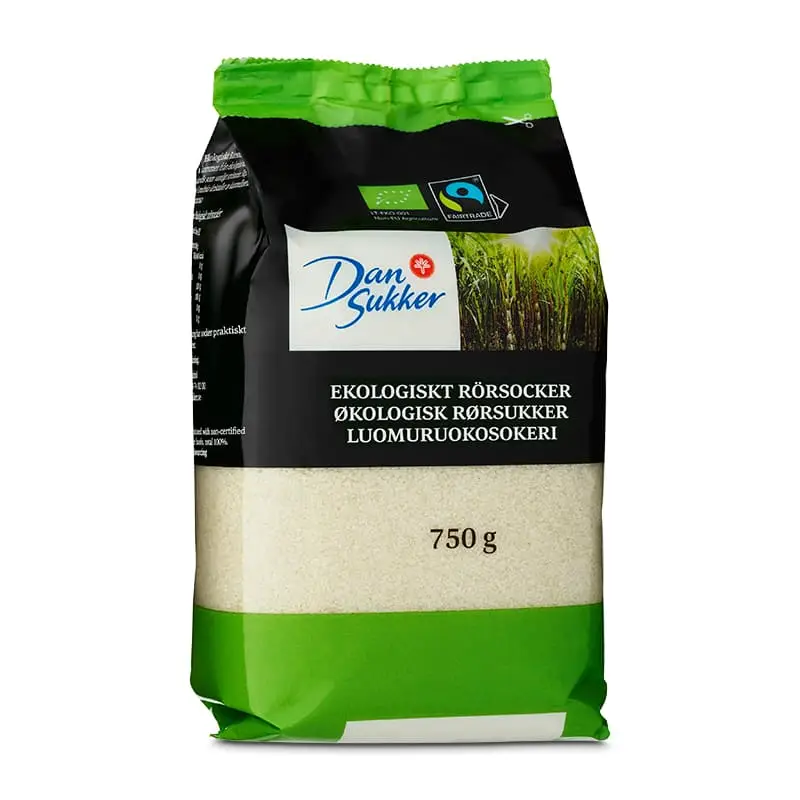 Rörsocker 10 x 750 g från Dansukker | #52365 | Bakprodukter
