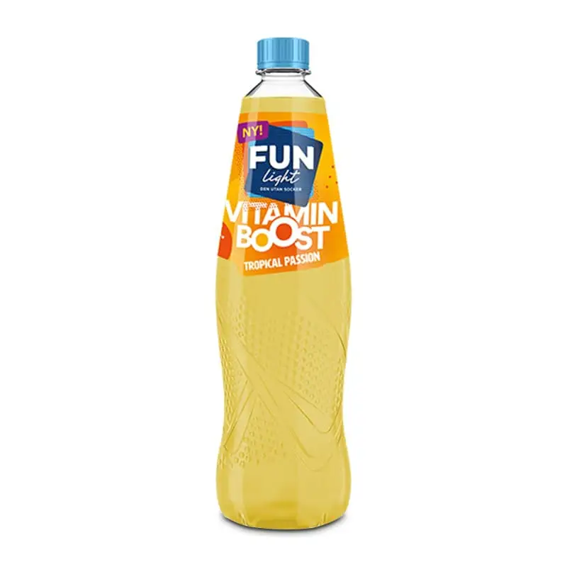 Vitamin Boost Tropical Passion 6 x 0.8 l från Fun Light | #510002617 | Saft