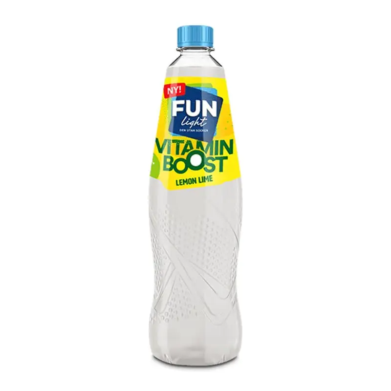 Vitamin Boost Lemon Lime 6 x 800 ml från Fun Light | #510006389 | Saft