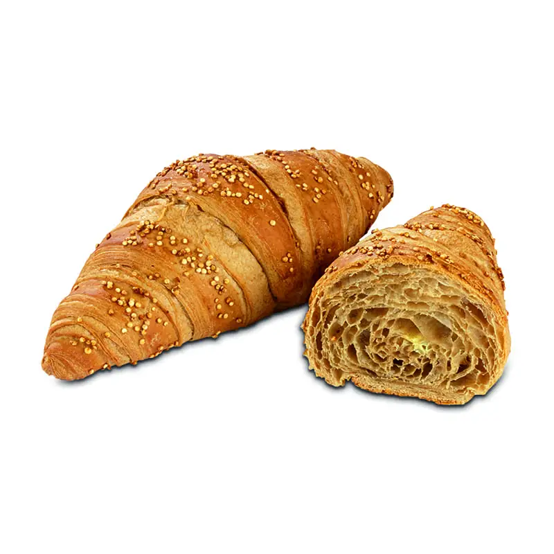 Vegan Croissant Quinoa 56 x 80 g från Delifrance | #76907 | Croissant