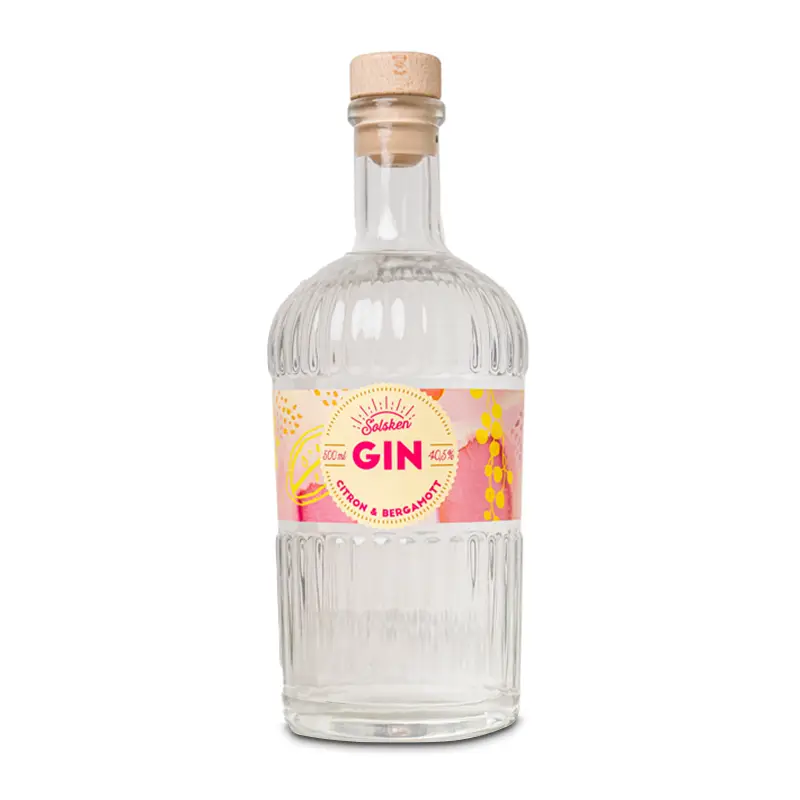 Gin Citron & Bergamott 50 cl från Solsken | #1001 | Sprit