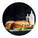Crispy Burger Ärta 33 x 105 g från Go green | #142432 | Hamburgare