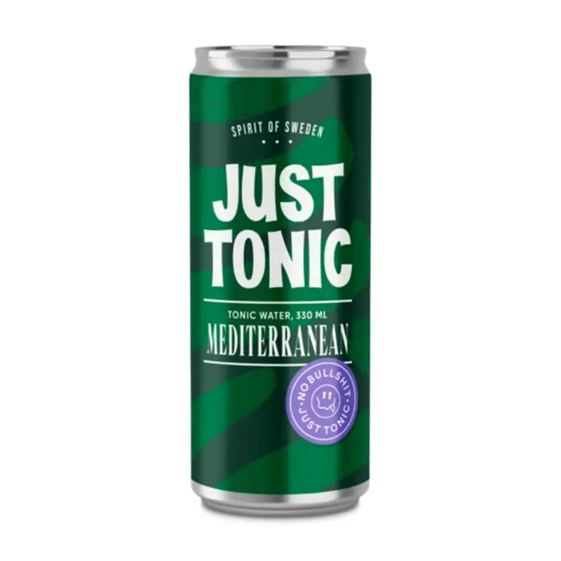 Just Tonic Mediterranean 24 x 33 cl från Spirit of Sweden | #5413 | Tonic