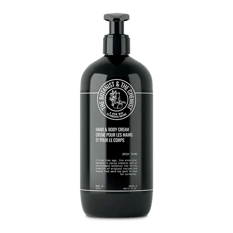 Hand- & Hudlotion Spicy Thyme Omega 12 x 500 ml från THE BOTANIST & THE CHEMIST | #BCST17611P1EUR | Hudkräm