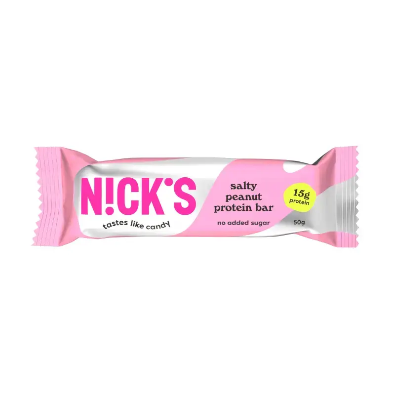 Salty Peanut Proteinbar 12 x 50 g från Nicks | #SPPC | Bars
