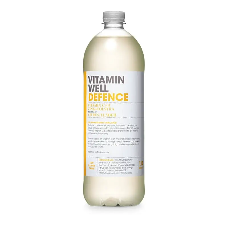Defence Storpack 6 x 1.15 l från Vitamin Well | #1006 | Funktionsdryck