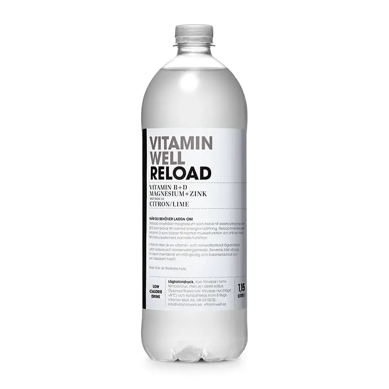 Reload Storpack 6 x 1.15 l från Vitamin Well | #1056 | Funktionsdryck