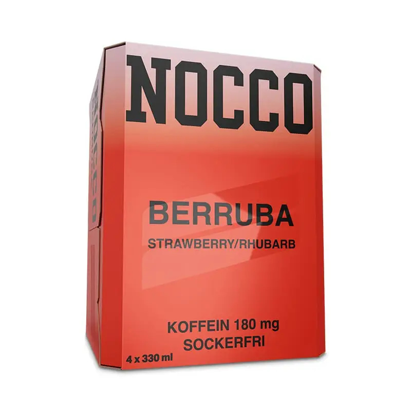 Berruba 4-pack 6 x 4 st från NOCCO | #6515 | Energidrycker
