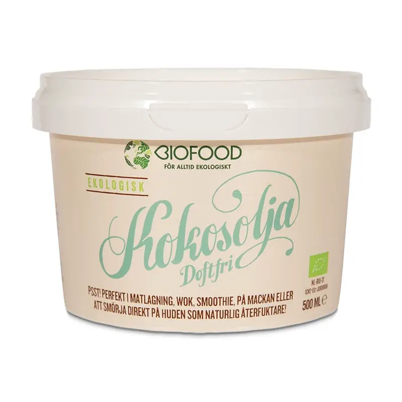 Kokosolja Doftfri 500 ml från Biofood | #3907 | Olja