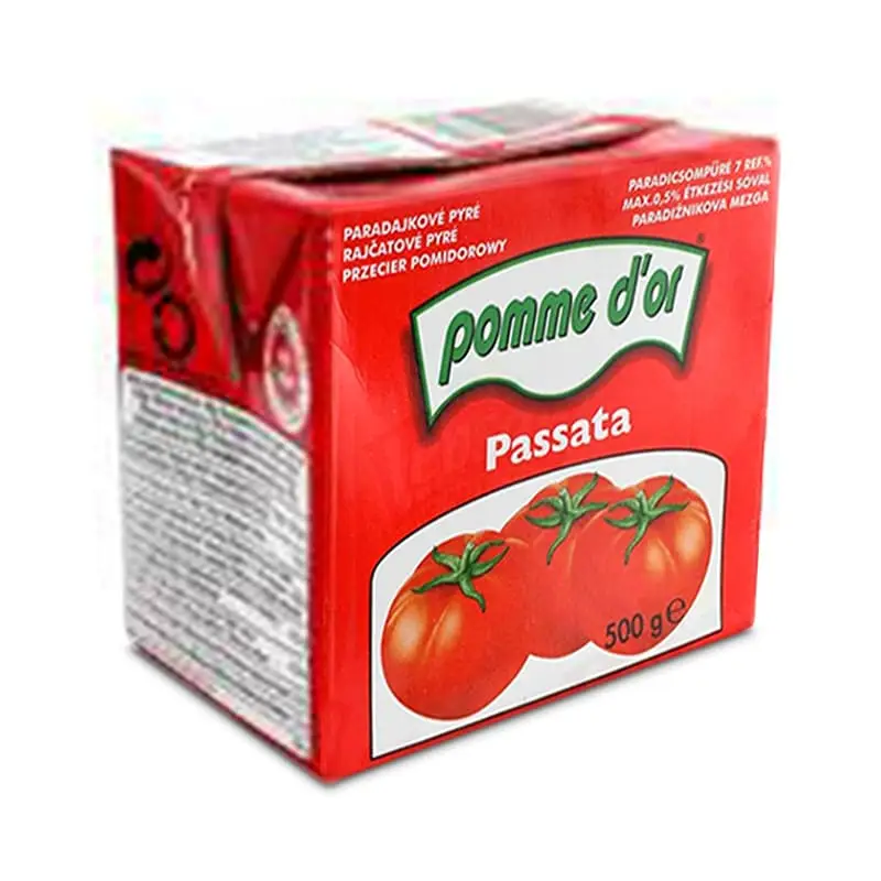 Passerade Tomater 12 x 500 g från Pomme D'or | #700258 | Grönsakskonserv