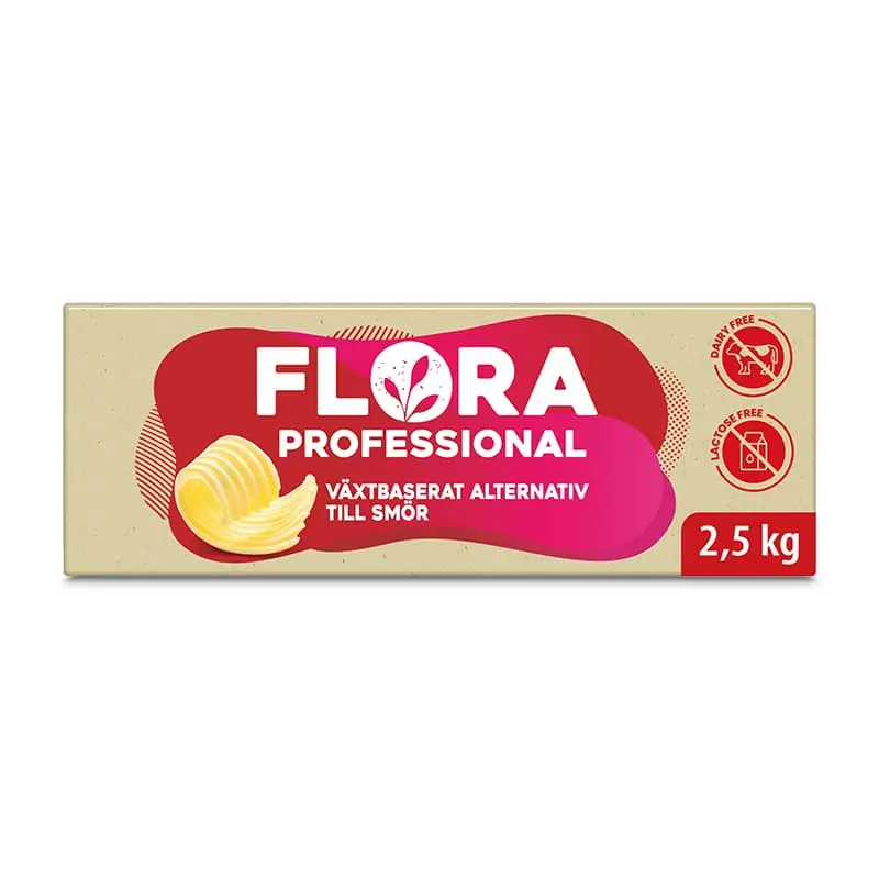 Professional Växtbaserat Smör 2.5 kg från Flora | #280496 | Smör