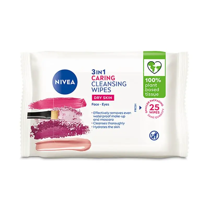 Gentle Cleansing Wipes 6 x 25 st från Nivea | #81906 | Ansiktsvård