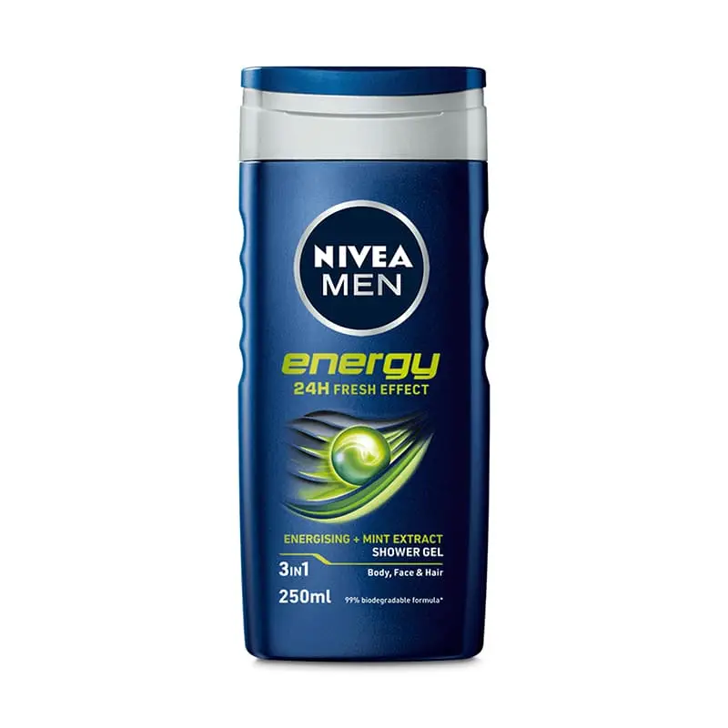 Energy Shower Gel 6 x 250 ml från Nivea | #80803 | Bad- & Duschprodukter