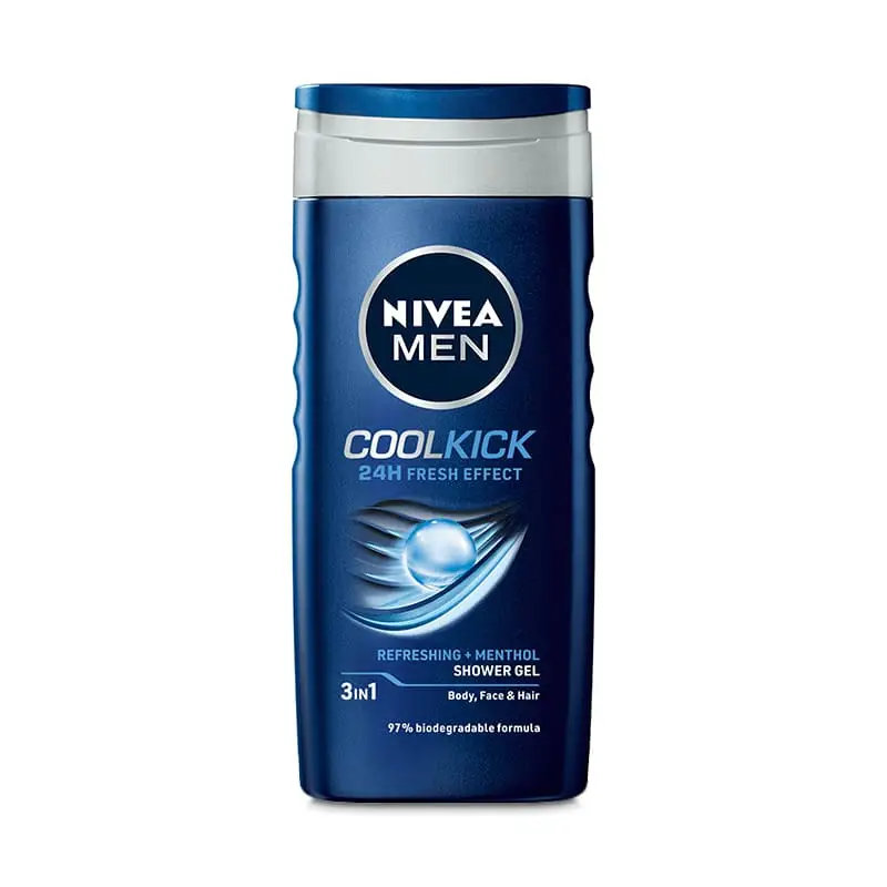 Cool Kick Shower Gel 12 x 250 ml från Nivea | #80702 | Bad- & Duschprodukter