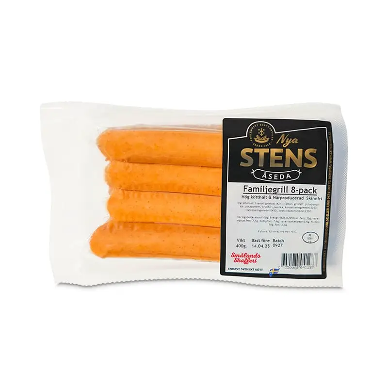 Familjegrillare 10 x 300 g från Stens i Åseda | #78610 | Korv