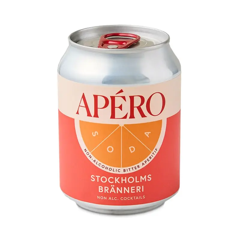 Apéro Soda Alkoholfri 24 x 25 cl från Stockholms Bränneri | #003 | Drink & Mocktail