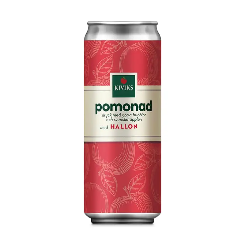 Pomonad Hallon 24 x 33 cl från Kiviks Musteri | #63421 | Lemonad