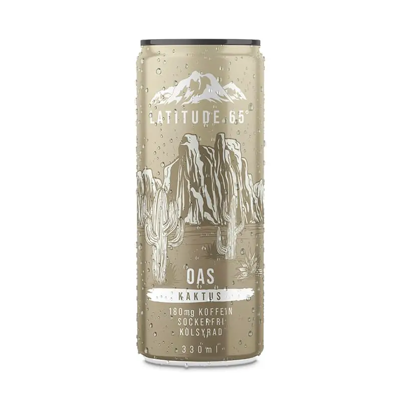 OAS Kaktus 24 x 33 cl från Latitude65 | #607 | Energidrycker