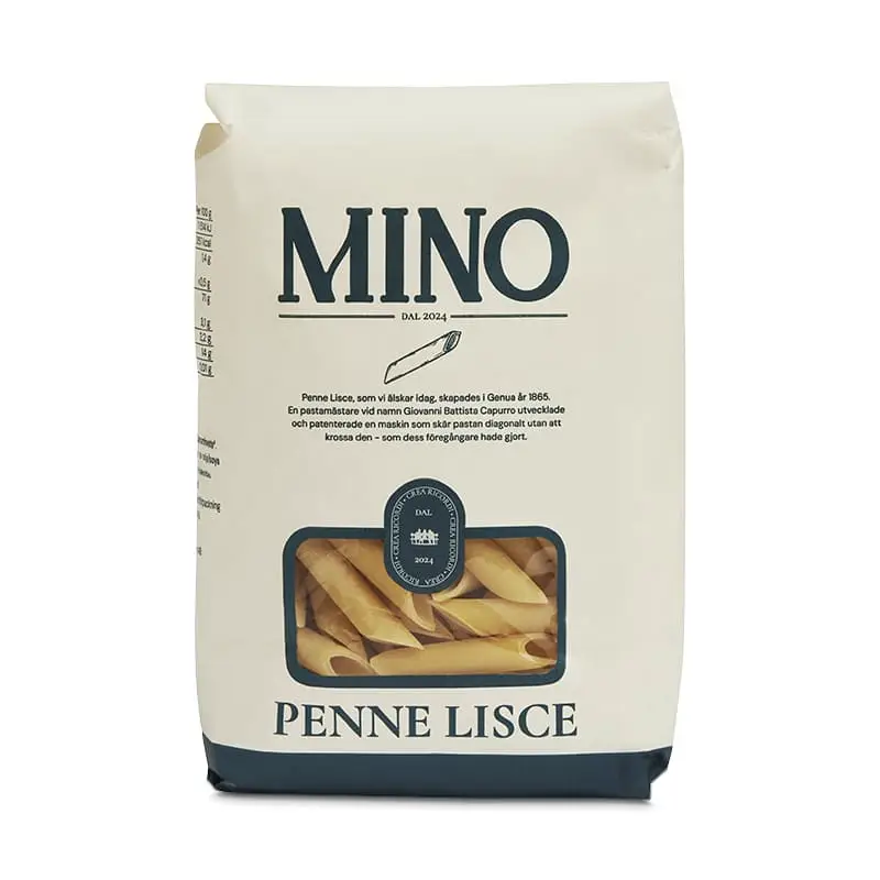 Penne Lisce 16 x 400 g från Mino | #1004616 | Pasta & Nudlar