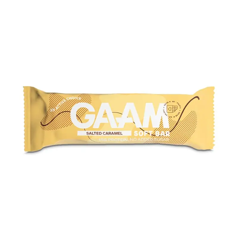 Soft Bar Salted Caramel 12 x 45 g från GAAM | #PB-240924-3 | Bars