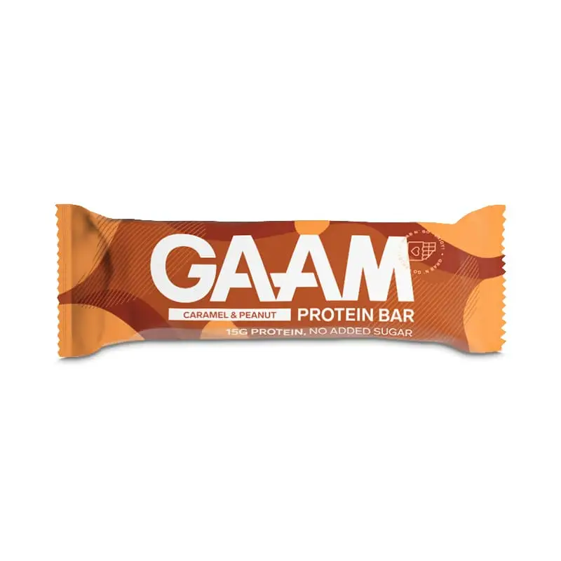 Proteinbar Caramel & Peanut 12 x 45 g från GAAM | #PB-240923-1 | Bars