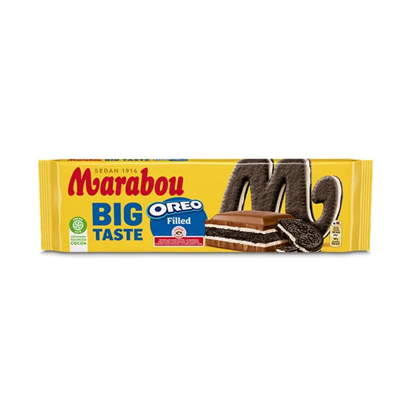 Marabou Big Taste Oreo Filled 12 x 300 g från Marabou | #4309234 | Choklad